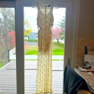 ASTR the label ivory lace dress